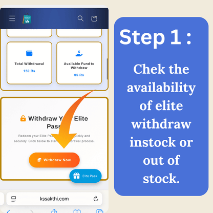 Convert & withdraw 1 pass to bank