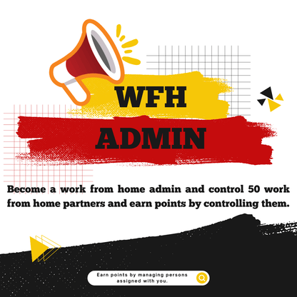 WFH admin Role registration