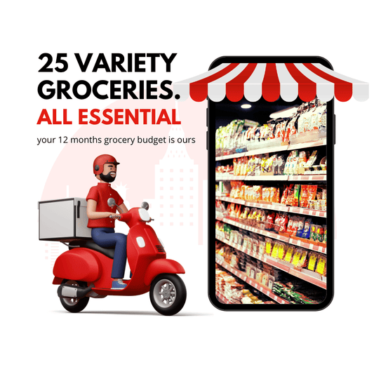 12 months (1+11 months free) grocery subscription @999/-