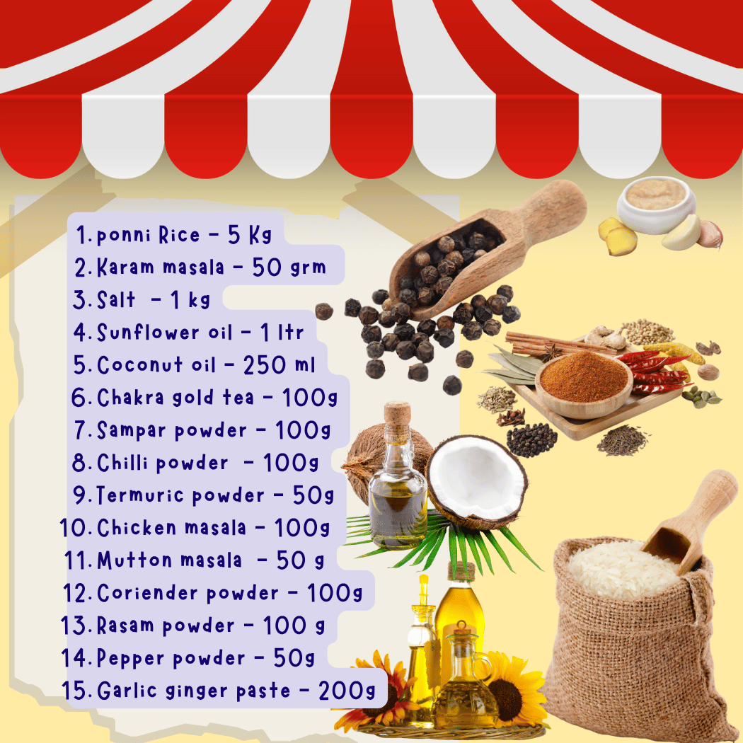 12 months (1+11 months free) grocery subscription @999/-